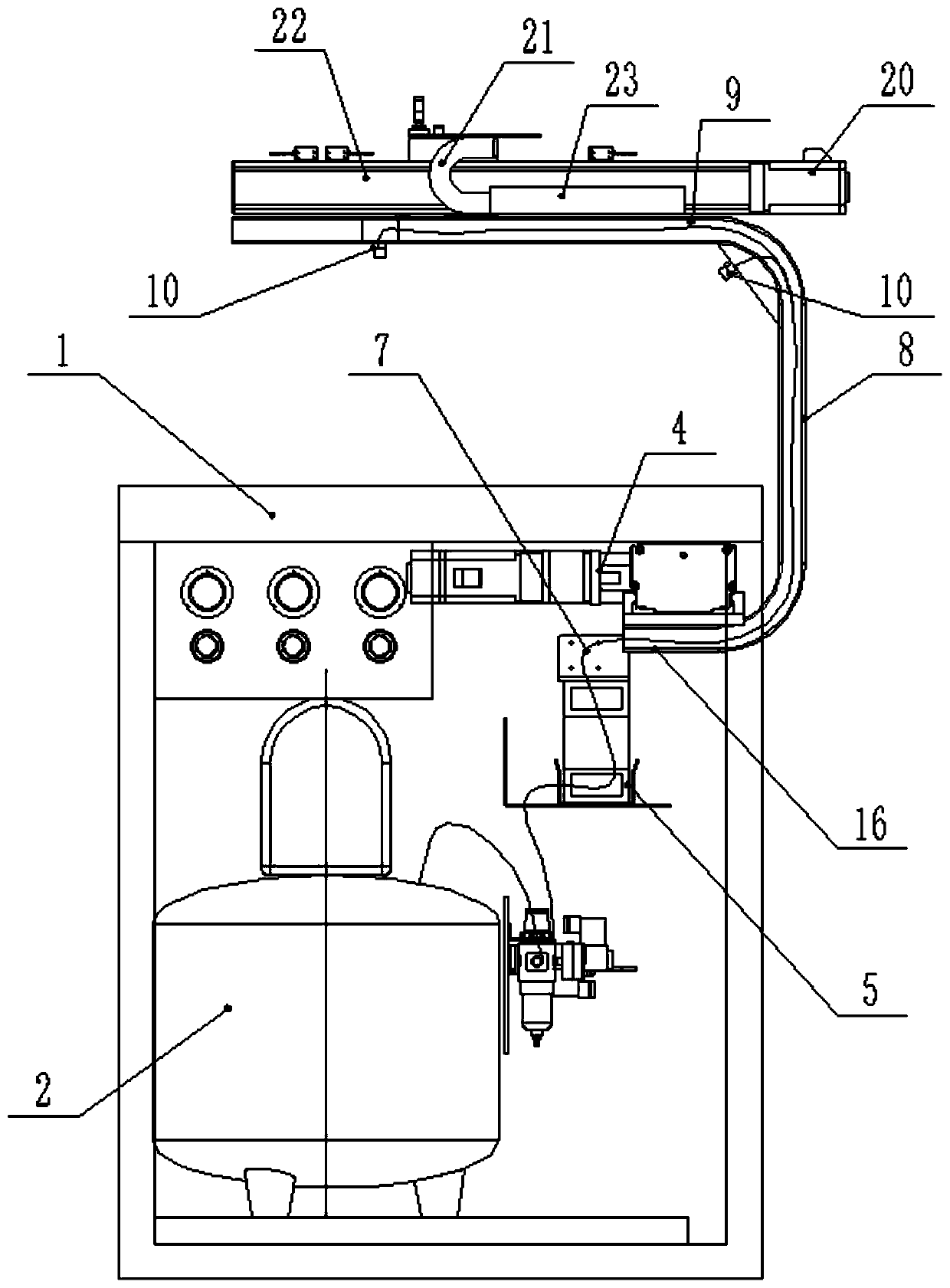 Paper deacidification device