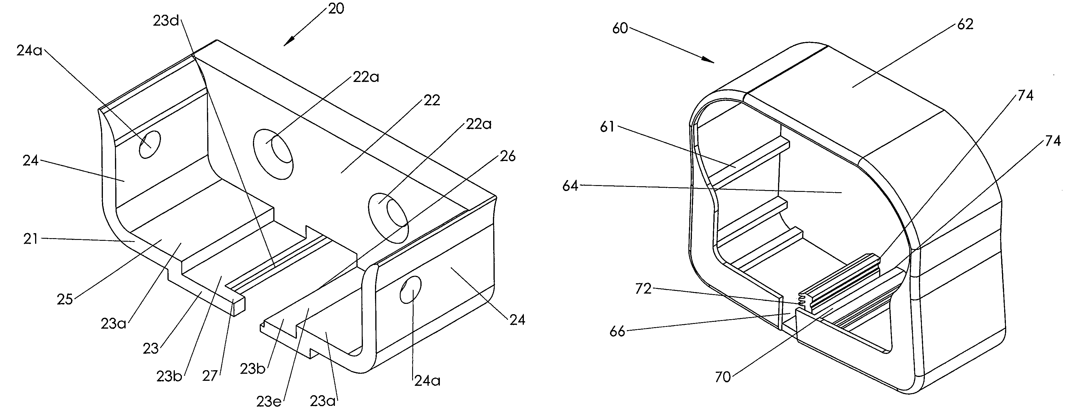 Post and railing assembly with support bracket covers