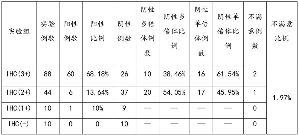 Preparation method of tissue chip for gastric cancer her-2 FISH