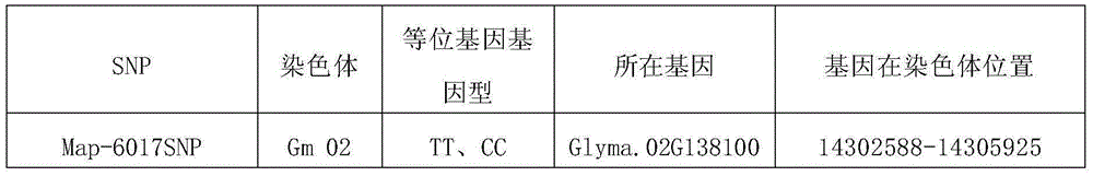 Method for identifying or assisting in identifying linolenic acid content of soybean seeds and application thereof