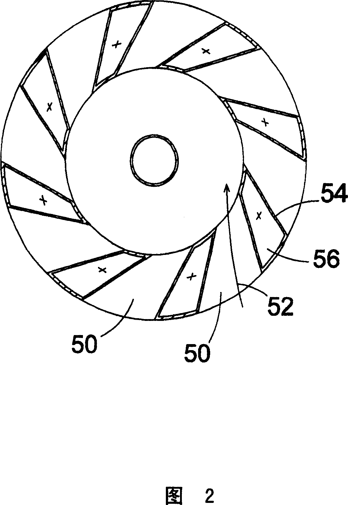 Method and apparatus to sort particles flowing from verticle grinder