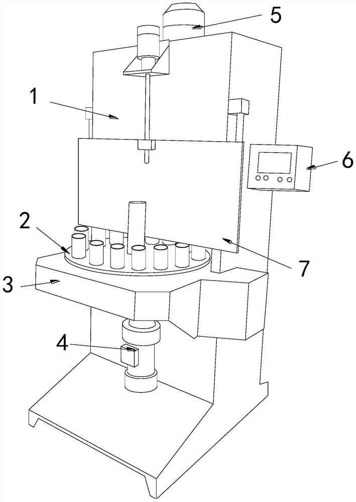 A kind of grinding equipment for composite spring manufacturing