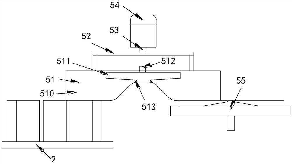 A kind of grinding equipment for composite spring manufacturing