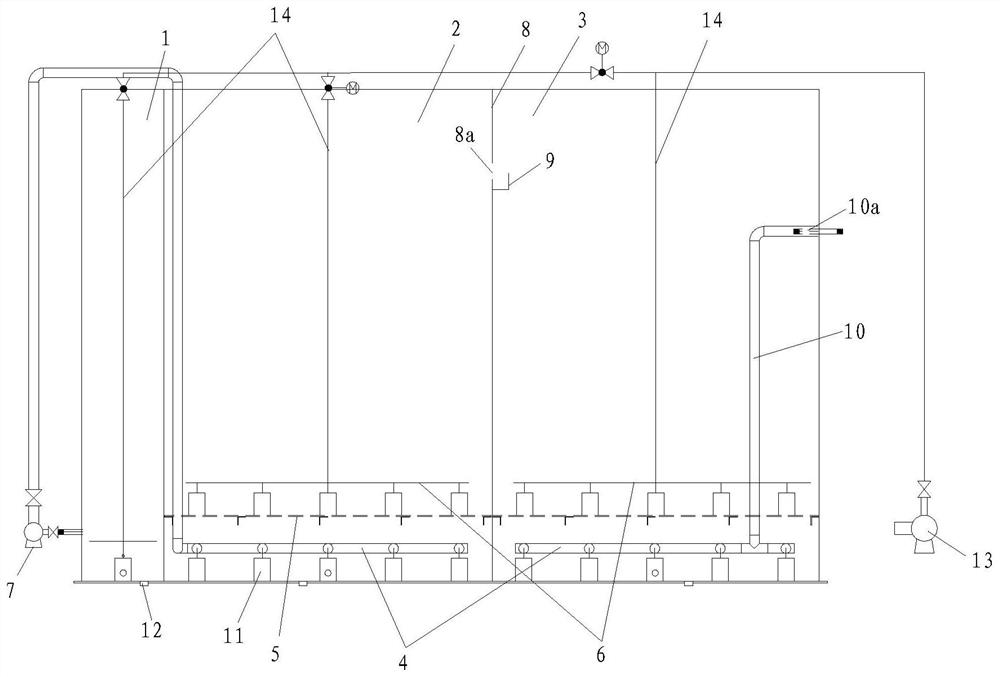 Treatment method and system for purifying permeate from phosphogypsum storage yard