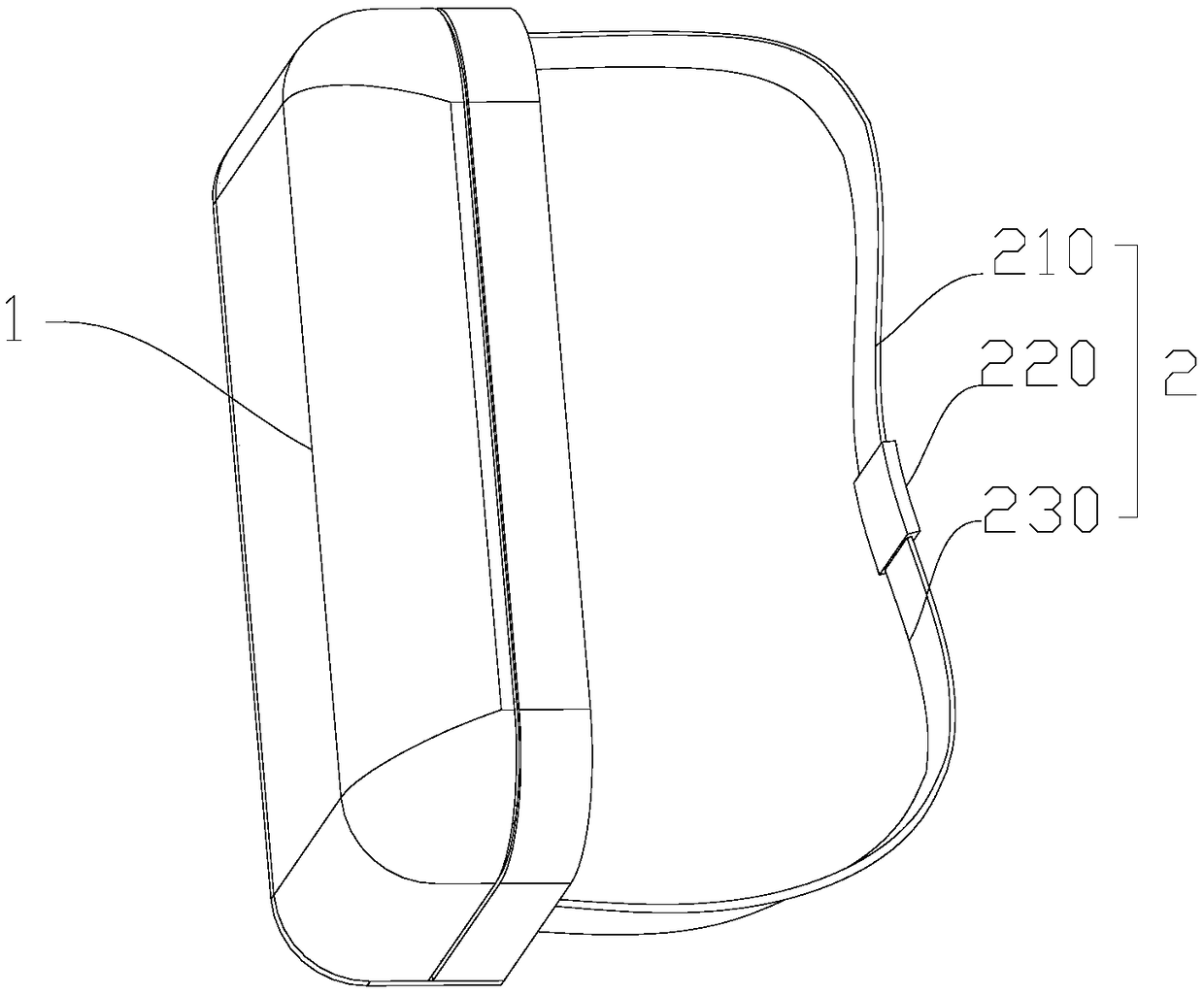 A knapsack-type auxiliary infusion device