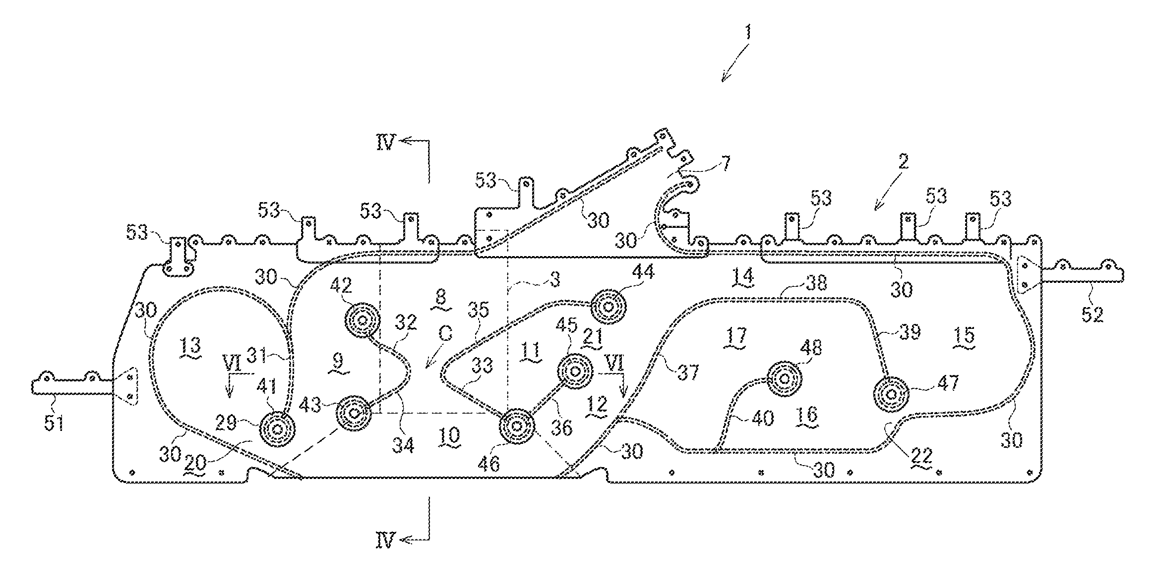 Curtain airbag and curtain airbag device