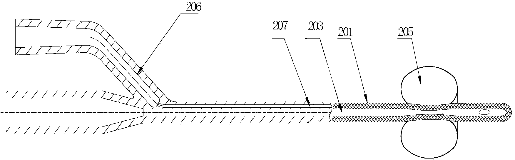 Novel balloon urethral catheter