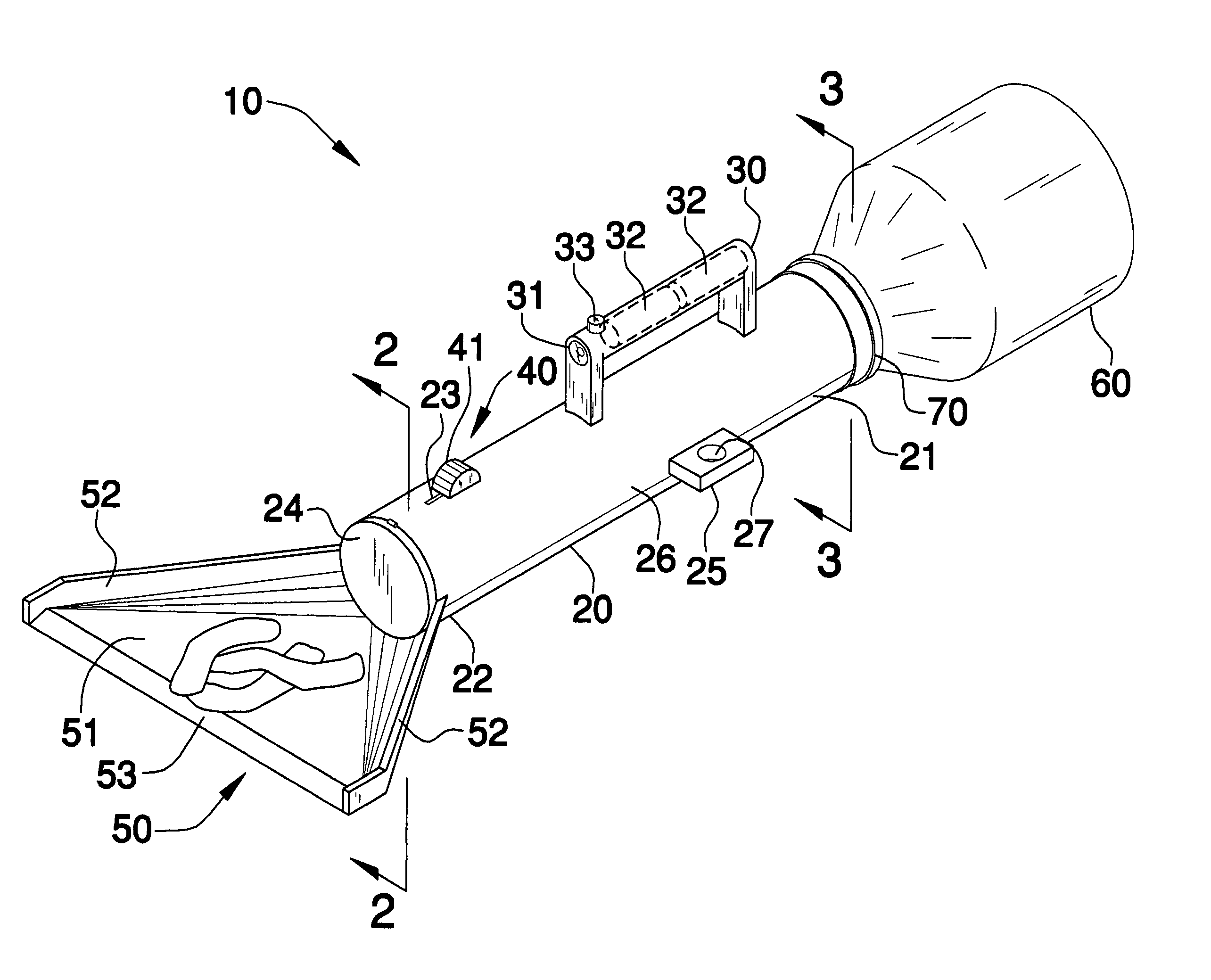 Animal feces collection device