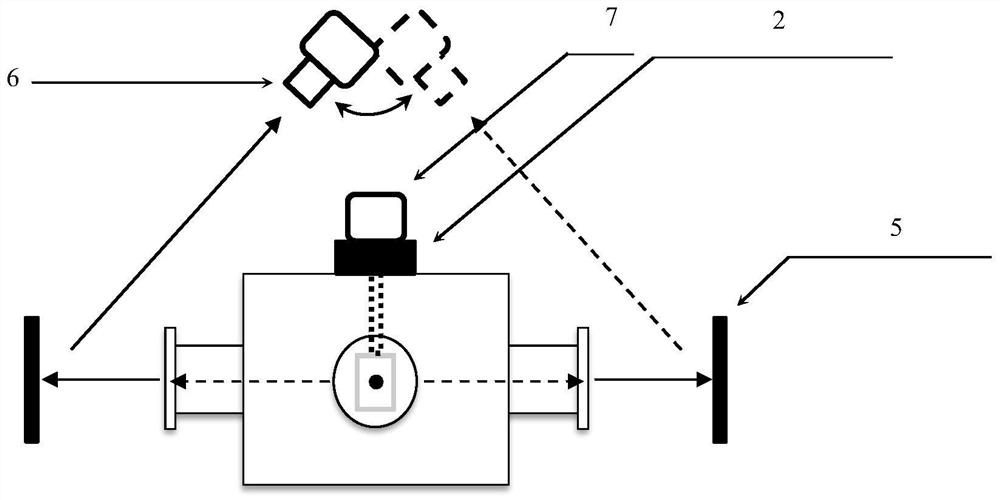 Detector and method for detecting beam position by using synchrotron radiation polarization