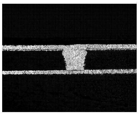 Blind hole filling electroplating copper solution and application thereof