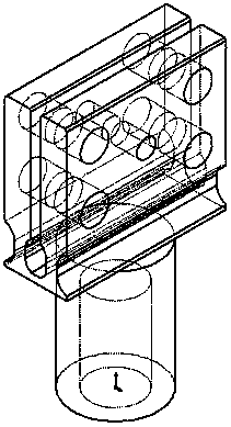 System for testing fatigue in high/low temperature environment