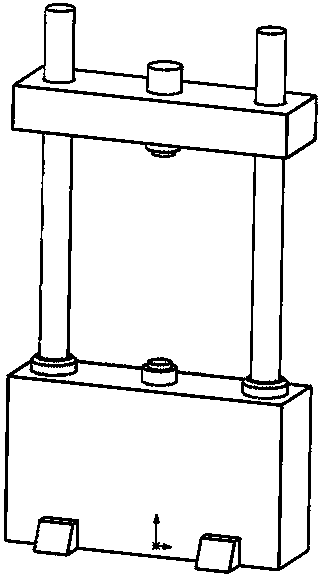 System for testing fatigue in high/low temperature environment