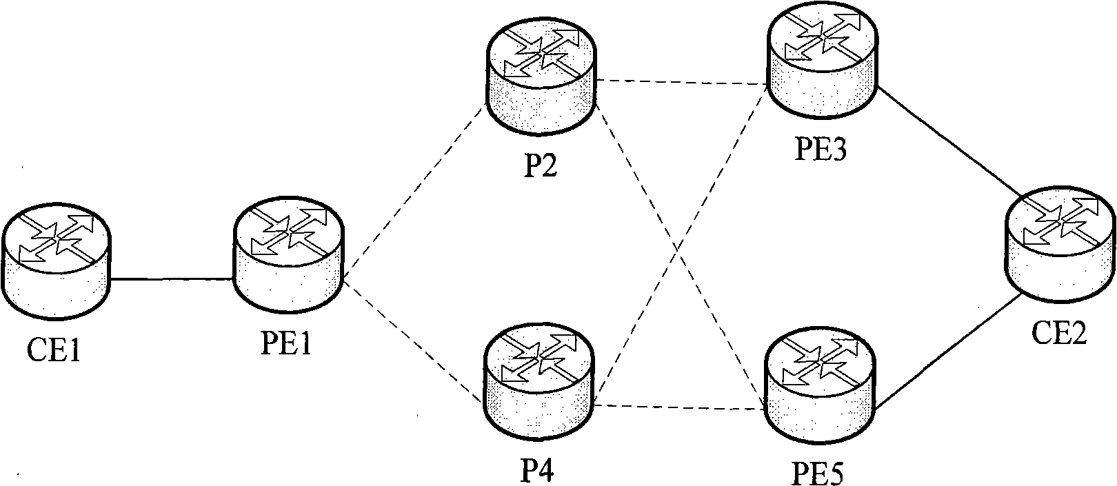 Dynamic maintenance method and device for related link circuits