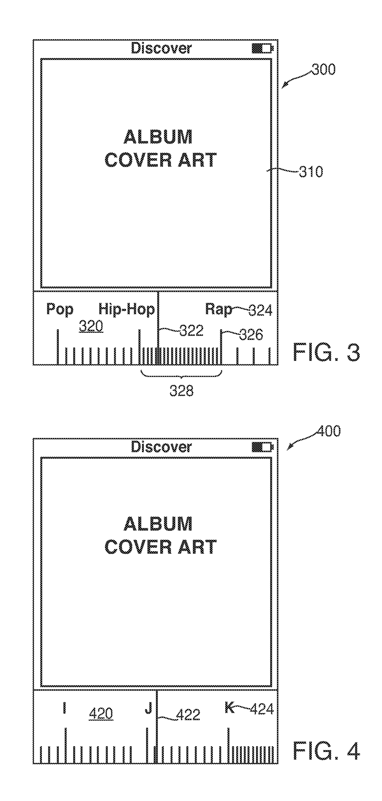 Audio preview of music