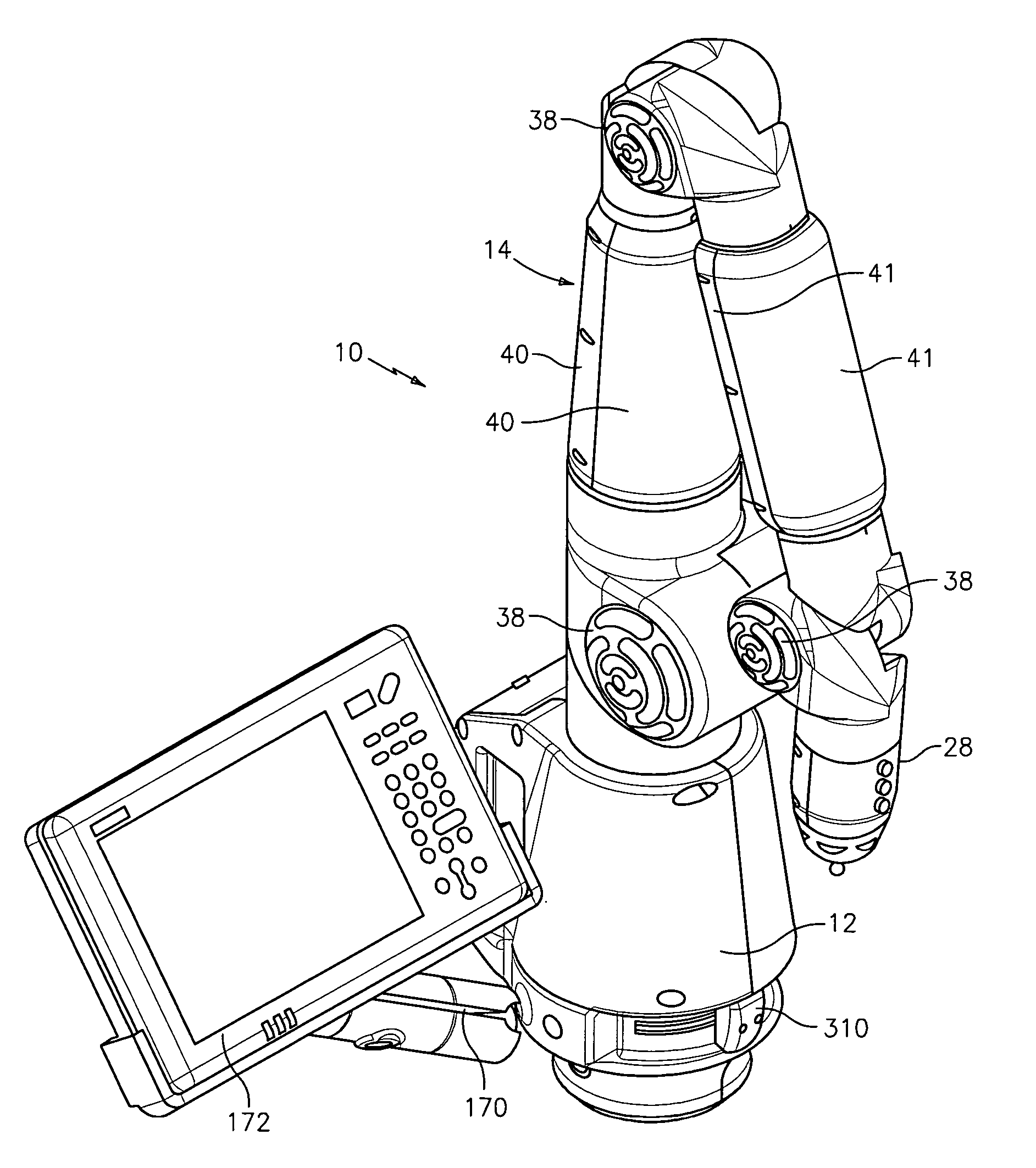 Portable coordinate measurement machine