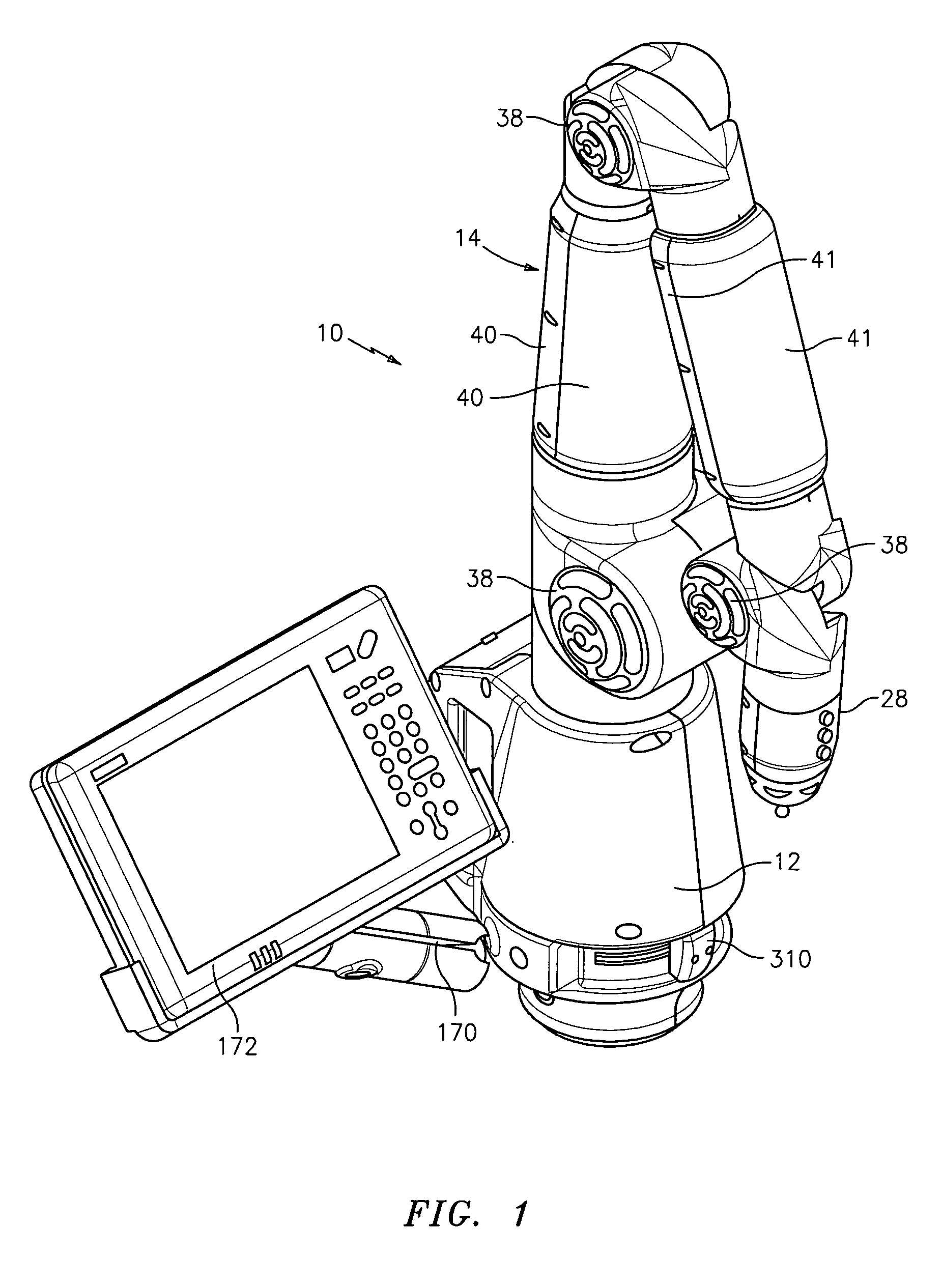 Portable coordinate measurement machine