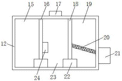 Water recycling device for paper-making equipment