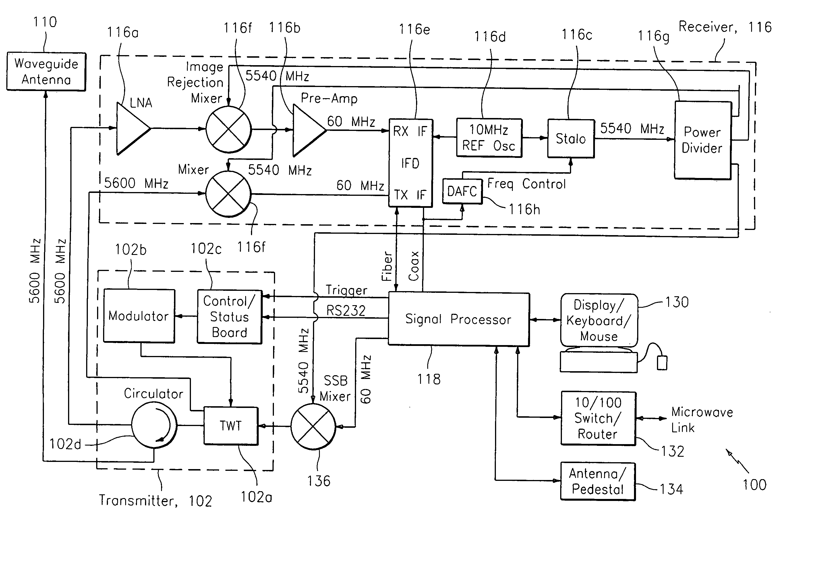 Method for using pulse compression in weather radar