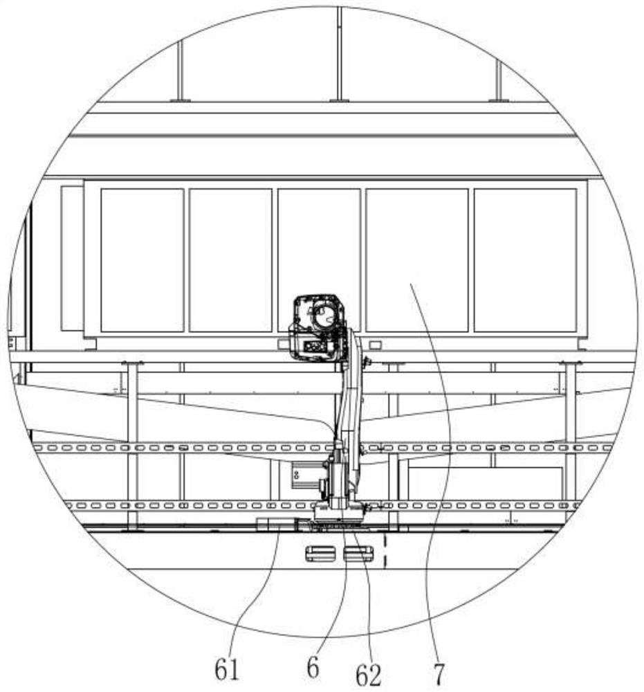 A system for automatic disassembly and assembly of container locks