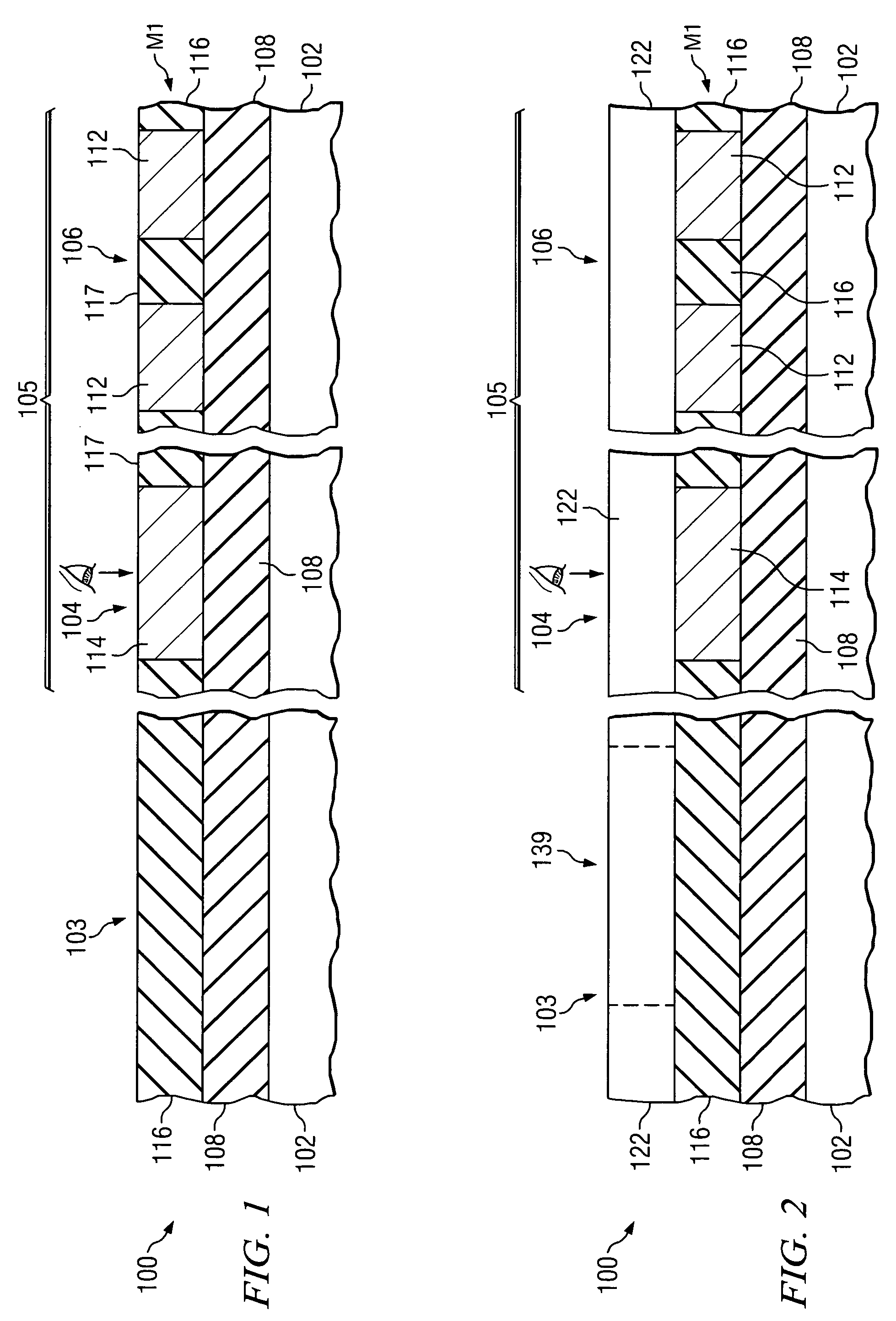 Deep alignment marks on edge chips for subsequent alignment of opaque layers