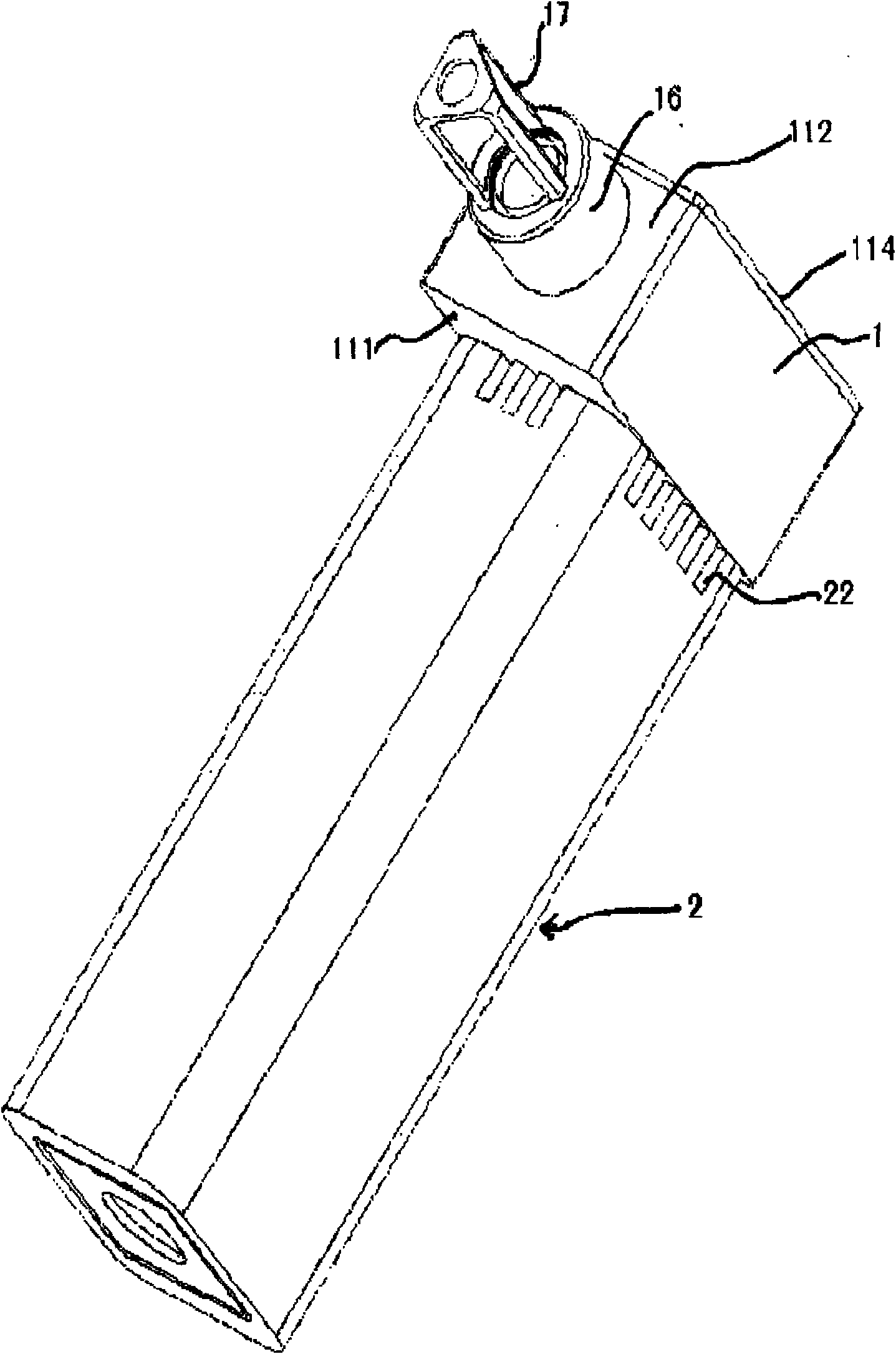 Portable acne therapy device