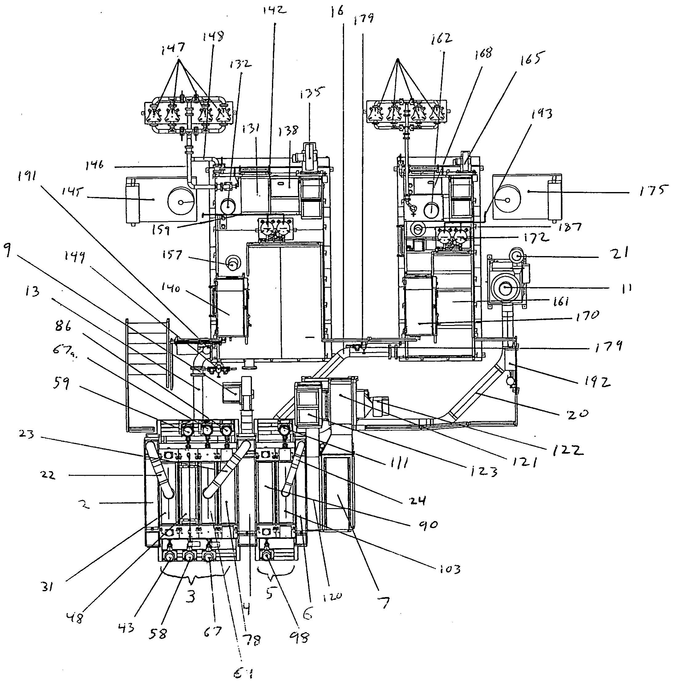 Multi-stage metal cleaner