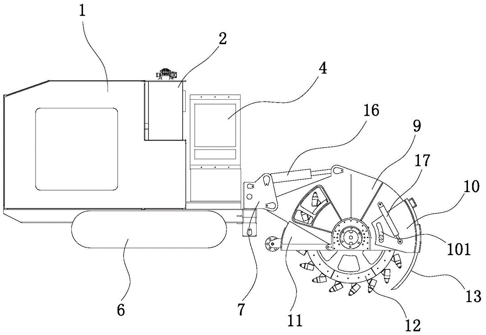 Pavement grooving machine