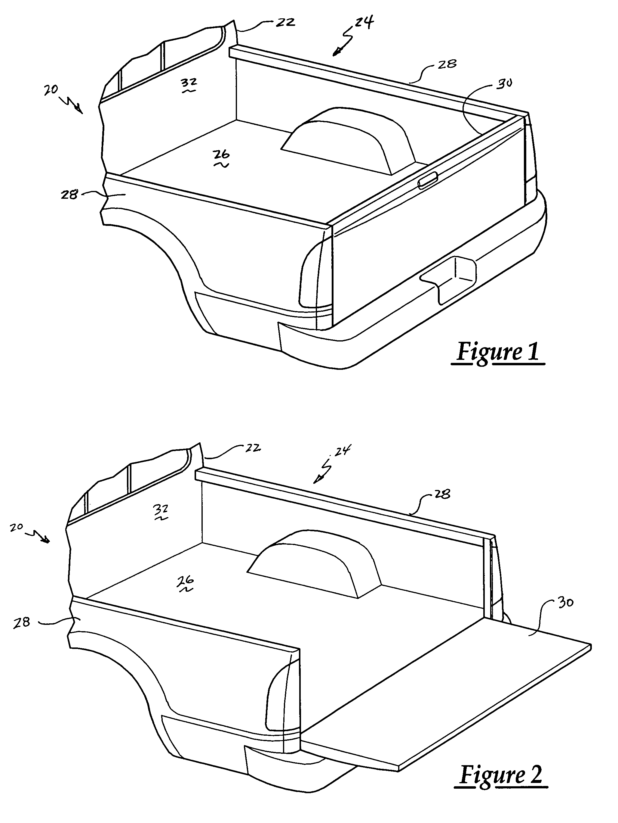 Vehicle cargo bed extender