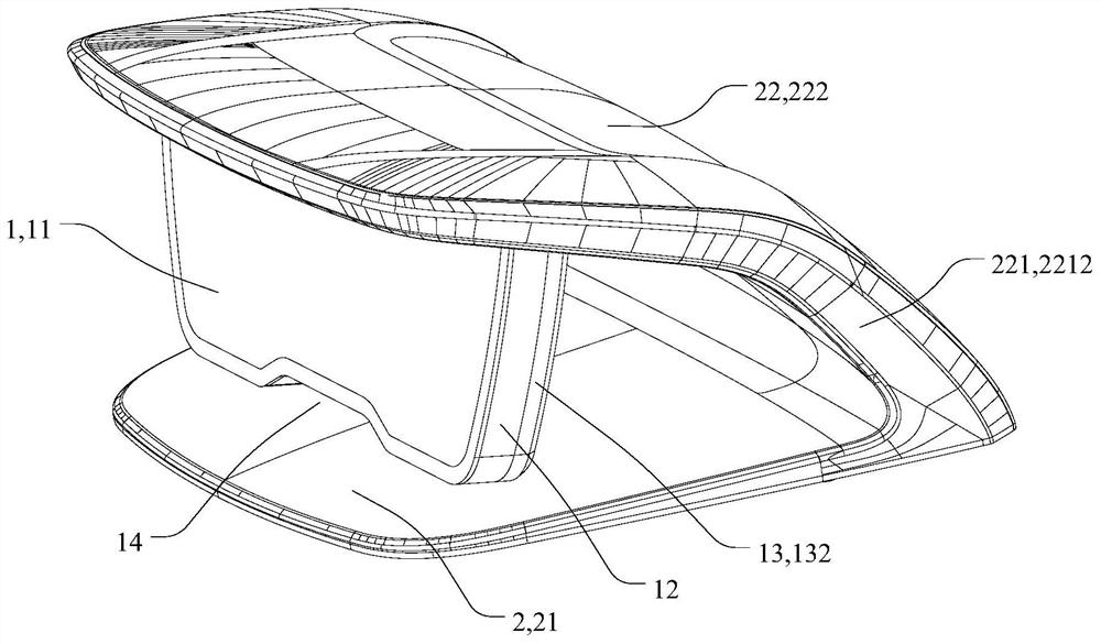 Suspension car dashboard assembly, car dashboard and car