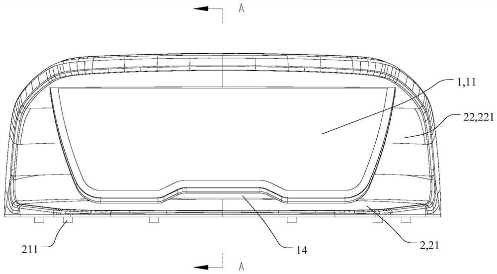 Suspension car dashboard assembly, car dashboard and car