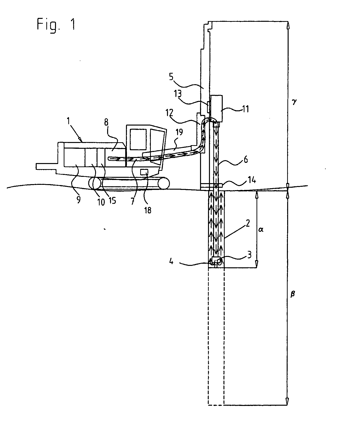 Method and system for controlling a power source at a rock drilling apparatus and rock drilling apparatus