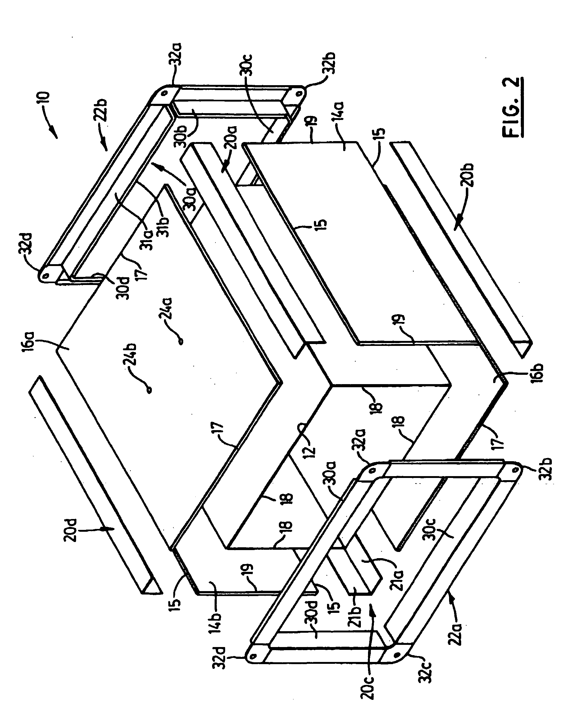 Apparatus for a fire-rated duct