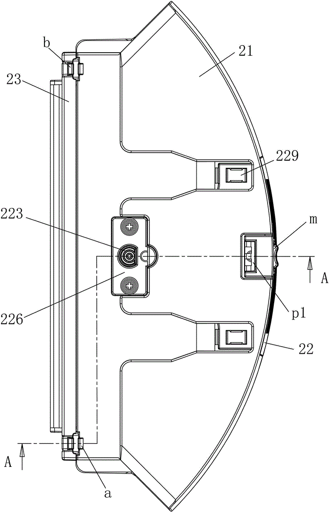 Full-detachable dust box of intelligent dust collector