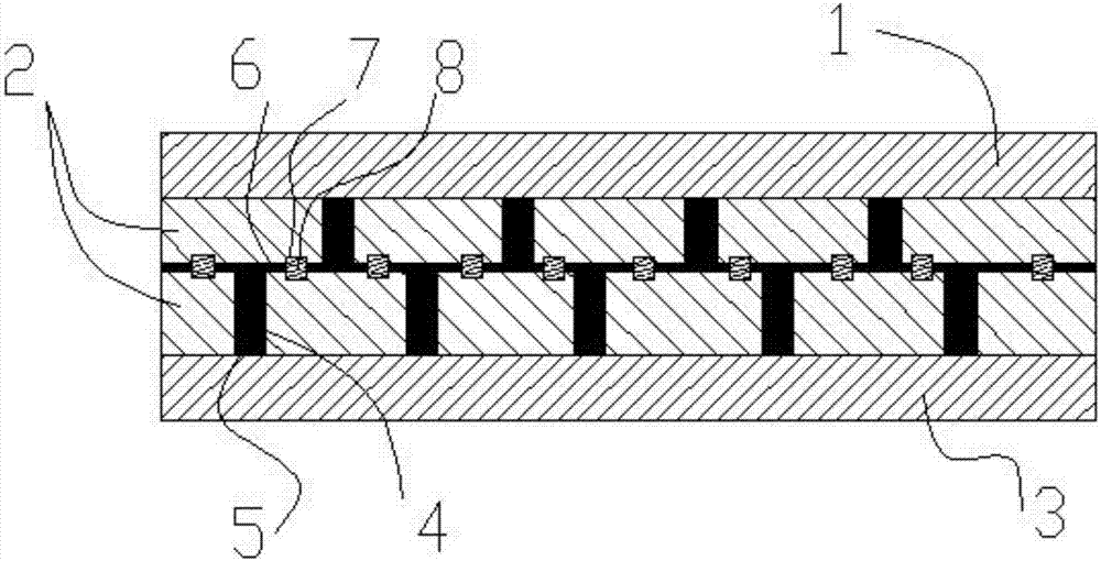 A new type of polymer veneer bamboo plywood