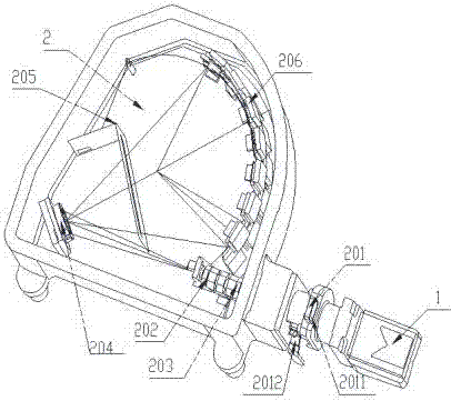 Full spectrum scanning type spark photoelectric direct reading spectrometer