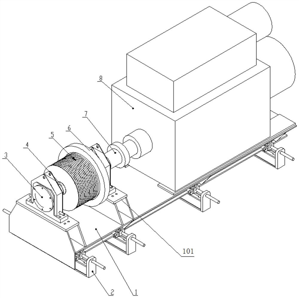 Gap bridge transmission device