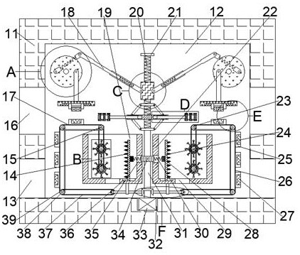 Metal stamping equipment capable of continuously conducting blanking and uninterruptedly treating waste