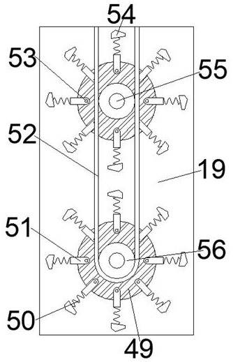 Metal stamping equipment capable of continuously conducting blanking and uninterruptedly treating waste