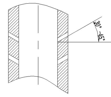 Rotary laser head auxiliary gas transmission device for laser processing machine tool