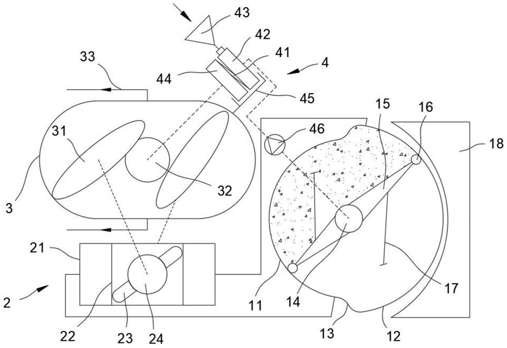 Multi-position-surface pressure-stabilizing type shunting device for breeding