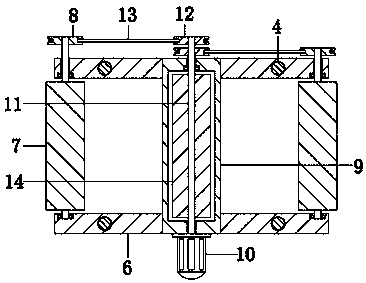 Embossing device for leather production