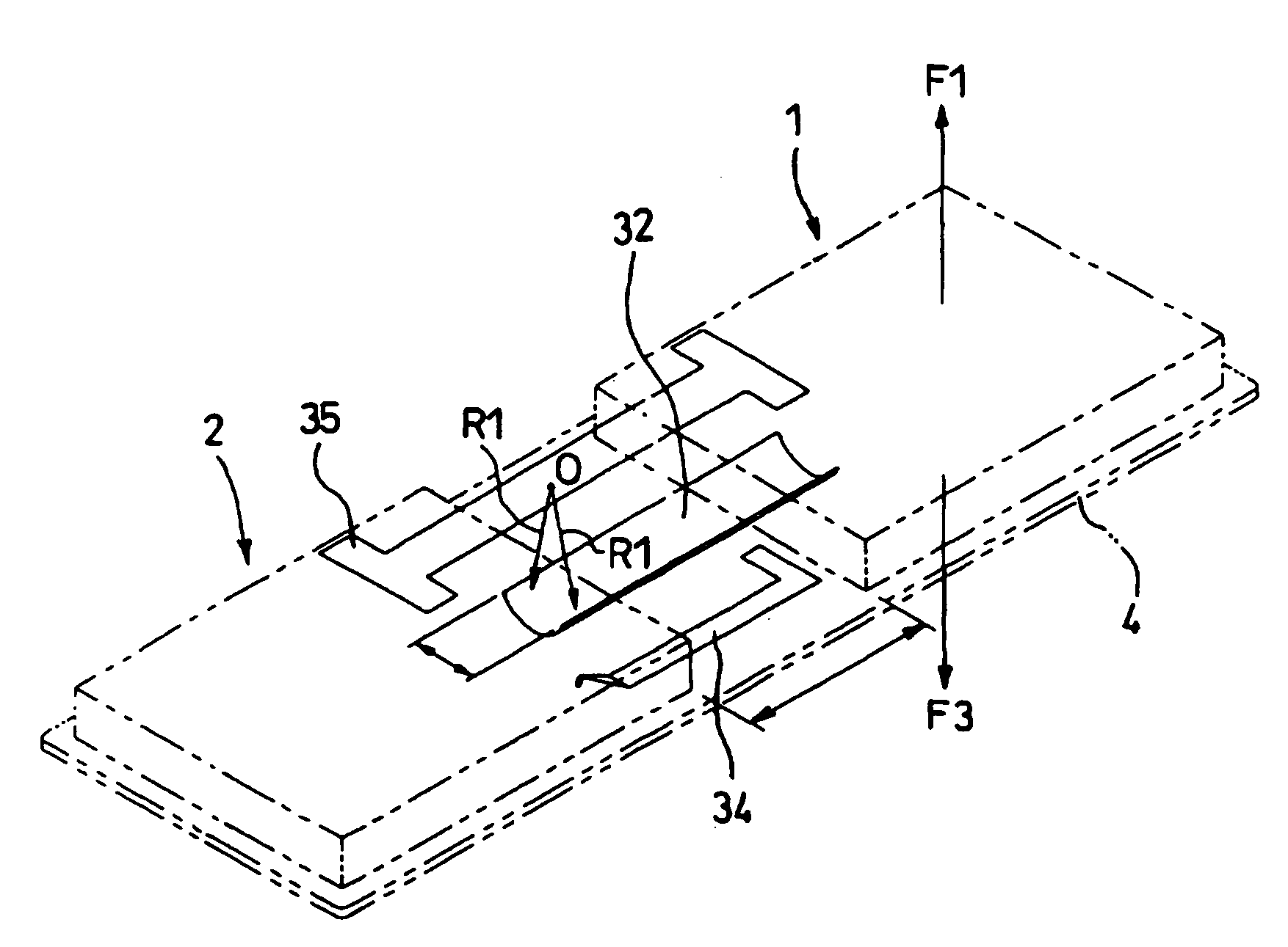 Connecting device, and small electronic apparatus and folding portable terminal apparatus having the same