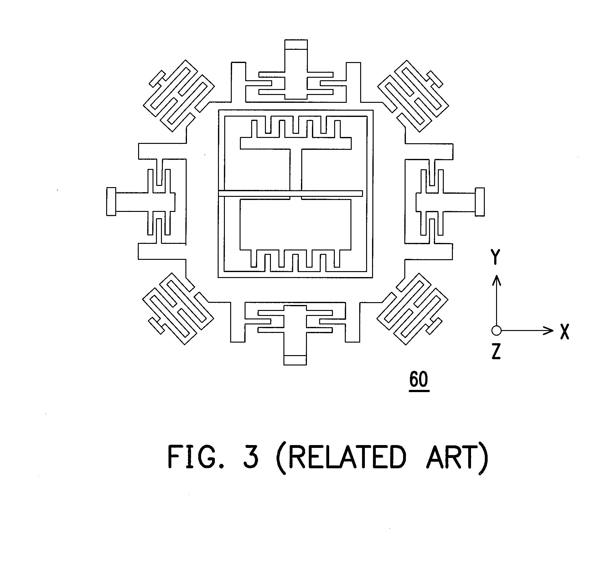 Multi-axis capacitive accelerometer