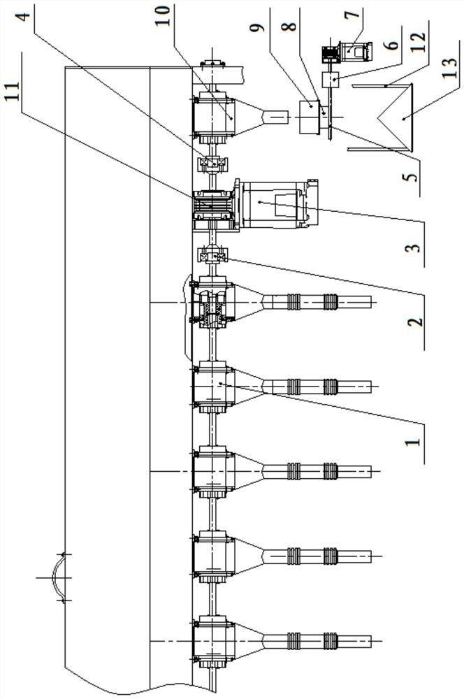 Combined seed and fertilizer drill with automatic calibration function