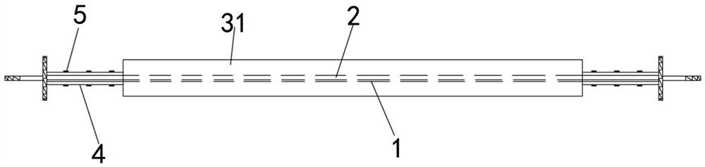 Double-yield-point buckling restrained brace