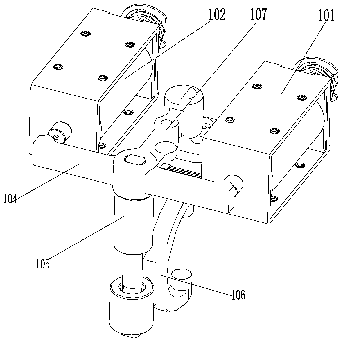 Mechanical double-overrunning clutch adaptive automatic transmission external motor drive axle