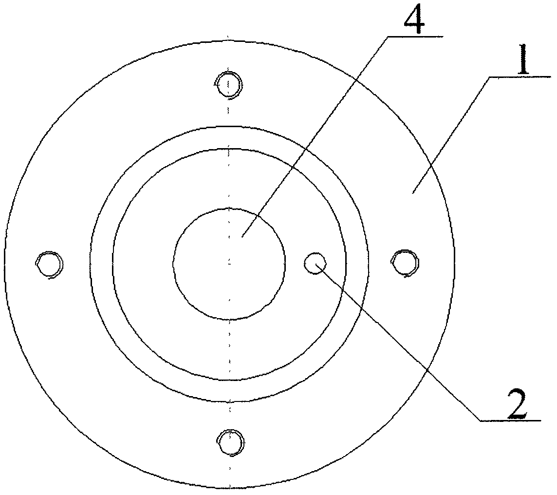 Indoor testing apparatus for thermal expansion coefficient of rock sample