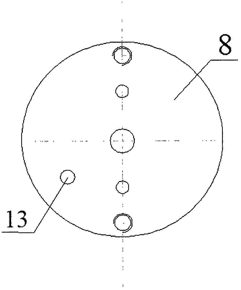 Indoor testing apparatus for thermal expansion coefficient of rock sample