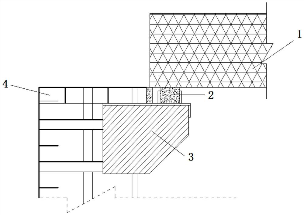 Prefabricated assembly type construction method for inter-pier collar beams of highway bridges of various grades