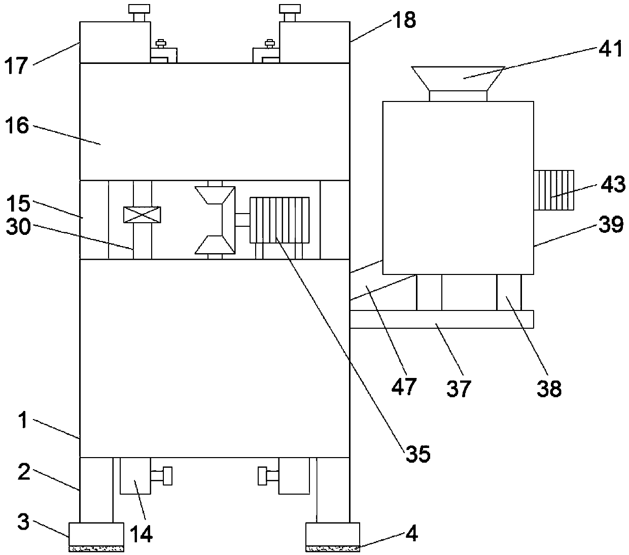 Soil control and remediation device capable of breaking soil effectively